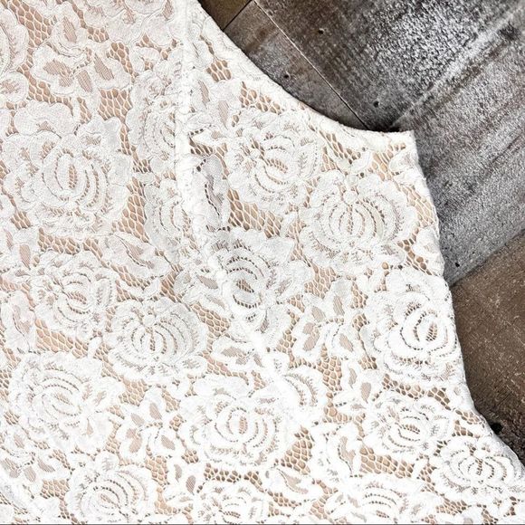LULU'S Corita White Lace Sleeveless Midi Dress XL - Picture 5 of 16